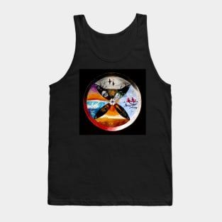 Pagan annual wheel - circle of life Tank Top